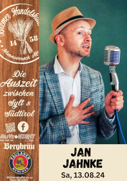 Jan Jahnke *live* im Bremer Handelshaus (Veranstaltung des Kreuzberg on KulTour e.V.)
